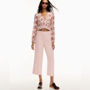 Wilfred Aritzia The Effortless Pant Cropped size 8